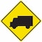 Brady Traffic Sign, 30 in H, 30 in W, Aluminum, Diamond, No Text, 115599 115599 - alternate 1